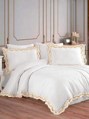 Купить КОМПЛЕКТ ПОСТІЛЬНОЇ БІЛИЗНИ ДВОСПАЛЬНИЙ MAISON D`OR La Reine в Украина в Lingerie.ua - Одяг для дому та відпочинку, Фото 1