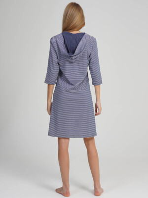 Купить Халат женский VIENETTA 1100031913 на молнии 3\4 рукав в Украина в Lingerie.ua - Одяг для дому та відпочинку, Фото 2