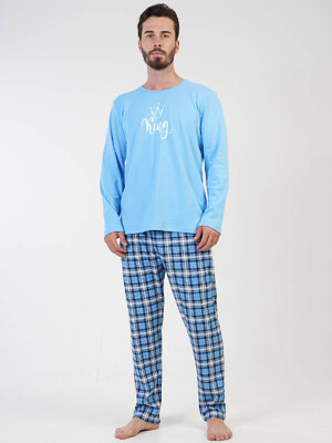 Купить Пижама мужская VIENETTA MAN 2080215877 из хлопка в Украина в Lingerie.ua - Одяг для дому та відпочинку, Фото 1