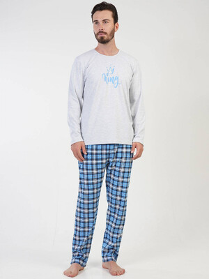Купить Пижама мужская VIENETTA MAN 2080215877 из хлопка в Украина в Lingerie.ua - Одяг для дому та відпочинку, Фото 5