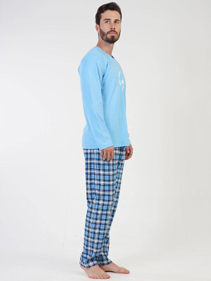 Купить Пижама мужская VIENETTA MAN 2080215877 из хлопка в Украина в Lingerie.ua - Одяг для дому та відпочинку, Фото 6