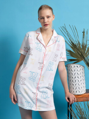 Купить Туника рубашка HAYS 65145  в Украина в Lingerie.ua - Одяг для дому та відпочинку, Фото 1