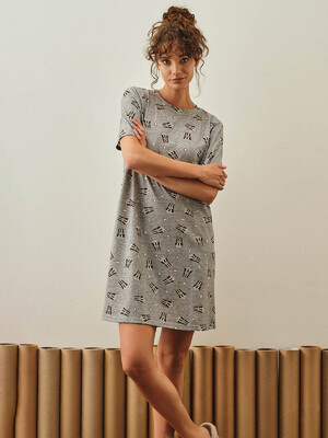 Купить Хлопковая туника с коротким рукавом HAYS 27450 в Украина в Lingerie.ua - Одяг для дому та відпочинку, Фото 13