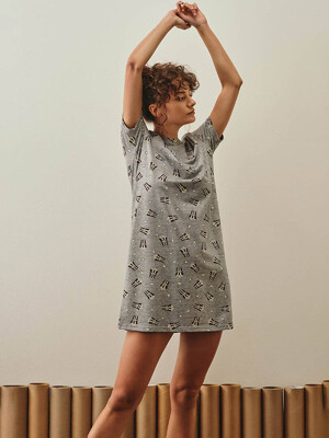 Купить Хлопковая туника с коротким рукавом HAYS 27450 в Украина в Lingerie.ua - Одяг для дому та відпочинку, Фото 9