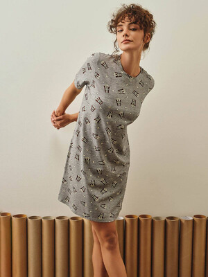 Купить Хлопковая туника с коротким рукавом HAYS 27450 в Украина в Lingerie.ua - Одяг для дому та відпочинку, Фото 6