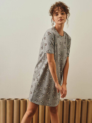 Купить Хлопковая туника с коротким рукавом HAYS 27450 в Украина в Lingerie.ua - Одяг для дому та відпочинку, Фото 16