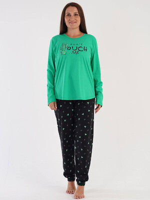 Купить Трикотажный домашний костюм с длинным рукавом VIENETTA 3041094052 в Украина в Lingerie.ua - Одяг для дому та відпочинку, Фото 1