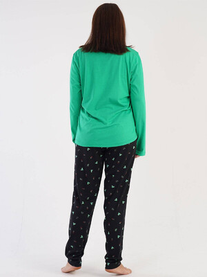 Купить Трикотажный домашний костюм с длинным рукавом VIENETTA 3041094052 в Украина в Lingerie.ua - Одяг для дому та відпочинку, Фото 3