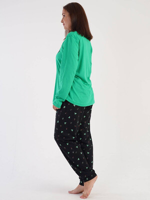 Купить Трикотажный домашний костюм с длинным рукавом VIENETTA 3041094052 в Украина в Lingerie.ua - Одяг для дому та відпочинку, Фото 5