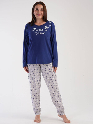 Купить Трикотажный комплект с длинным рукавом VIENETTA 3031411069 в Украина в Lingerie.ua - Одяг для дому та відпочинку, Фото 4