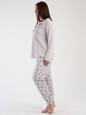 Купить Трикотажный комплект с длинным рукавом VIENETTA 3031411069 в Украина в Lingerie.ua - Одяг для дому та відпочинку, Фото 5