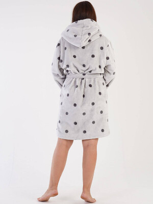 Купить Плюшевый теплый халат с капюшоном VIENETTA 3040682874 в Украина в Lingerie.ua - Одяг для дому та відпочинку, Фото 2
