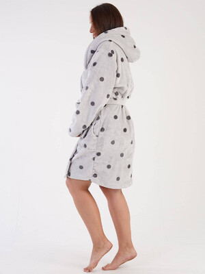 Купить Плюшевый теплый халат с капюшоном VIENETTA 3040682874 в Украина в Lingerie.ua - Одяг для дому та відпочинку, Фото 7