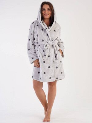 Купить Плюшевый теплый халат с капюшоном VIENETTA 3040682874 в Украина в Lingerie.ua - Одяг для дому та відпочинку, Фото 8