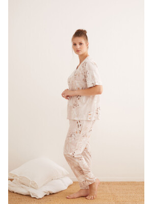 Купить К-т пижама HAYS 25411 хлопок с модалом большие размеры в Украина в Lingerie.ua - Одяг для дому та відпочинку, Фото 3