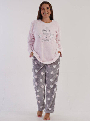 Купить Теплый домашний костюм из велсофта VIENETTA 3040703983 в Украина в Lingerie.ua - Одяг для дому та відпочинку, Видео