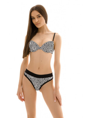 Купить Хлопковые трусики стринги JASMINE AMIDY 5113-15 в Украина в Lingerie.ua - Одяг для дому та відпочинку, Фото 2