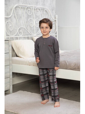 Купить Байкова піжама дитяча з довгим рукавом HALLMARK U-805 в Украина