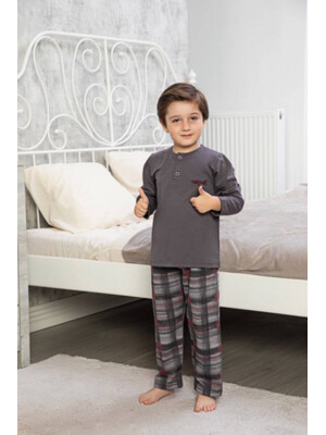Купить Байковая пижама детская с длинным рукавом HALLMARK U-805 в Украина в Lingerie.ua - Одяг для дому та відпочинку, Фото 2
