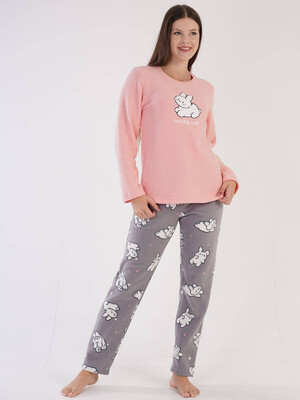 Купить Флісовий теплий домашній костюм VIENETTA 3040390235 в Украина