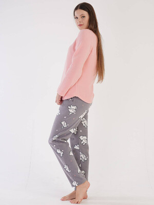 Купить Флисовый теплый домашний костюм VIENETTA 3040390235 в Украина в Lingerie.ua - Одяг для дому та відпочинку, Фото 2