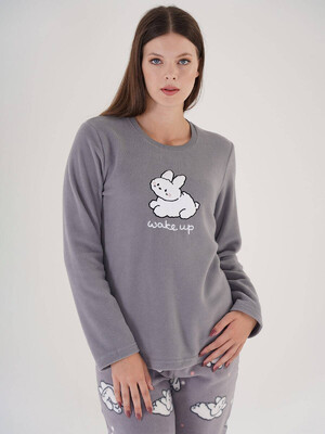 Купить Флисовый теплый домашний костюм VIENETTA 3040390235 в Украина в Lingerie.ua - Одяг для дому та відпочинку, Фото 8