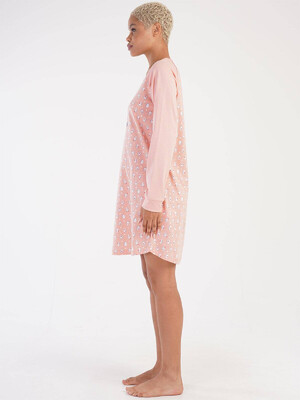 Купить Хлопковая туника с длинным рукавом VIENETTA 3051583414 в Украина в Lingerie.ua - Одяг для дому та відпочинку, Фото 3