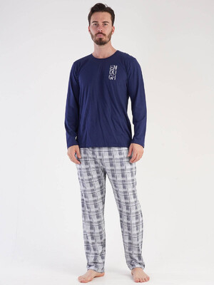 Купить Хлопковая пижама с длинным рукавом VIENETTA MAN 3032971012 в Украина в Lingerie.ua - Одяг для дому та відпочинку, Фото 2