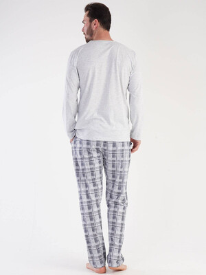Купить Хлопковая пижама с длинным рукавом VIENETTA MAN 3032971012 в Украина в Lingerie.ua - Одяг для дому та відпочинку, Фото 4