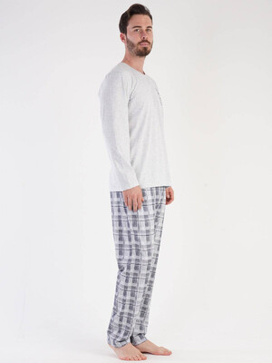 Купить Хлопковая пижама с длинным рукавом VIENETTA MAN 3032971012 в Украина в Lingerie.ua - Одяг для дому та відпочинку, Фото 6