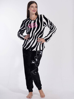 Купить Плюшевый домашний костюм с брюками VIENETTA 3030600419 в Украина в Lingerie.ua - Одяг для дому та відпочинку, Фото 6