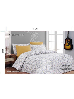 Купить ПОСТЕЛЬНЫЙ КОМПЛЕКТ ДВУСПАЛЬНЫЙ MAISON D`OR Melody Еmbrodery  в Украина в Lingerie.ua - Одяг для дому та відпочинку, Фото 2