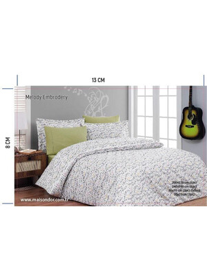 Купить ПОСТЕЛЬНЫЙ КОМПЛЕКТ ДВУСПАЛЬНЫЙ MAISON D`OR Melody Еmbrodery  в Украина в Lingerie.ua - Одяг для дому та відпочинку, Фото 3
