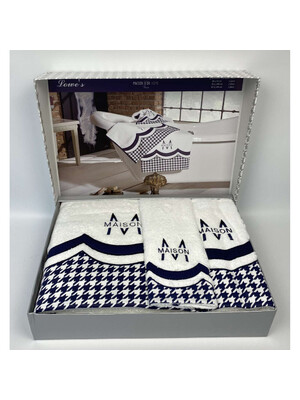 Купить НАБОР МАХРОВЫХ ПОЛОТЕНЕЦ MAISON D`OR Lowes  в Украина в Lingerie.ua - Одяг для дому та відпочинку, Фото 3