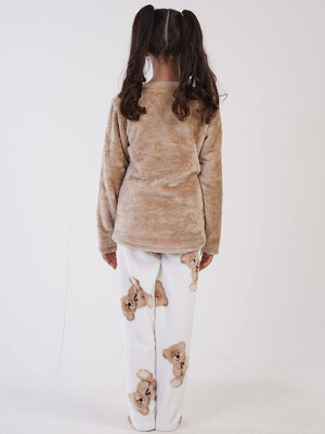 Купить Плюшевая пижама из велсофта для девочки VIENETTA KIDS 3030630297 в Украина в Lingerie.ua - Одяг для дому та відпочинку, Фото 4