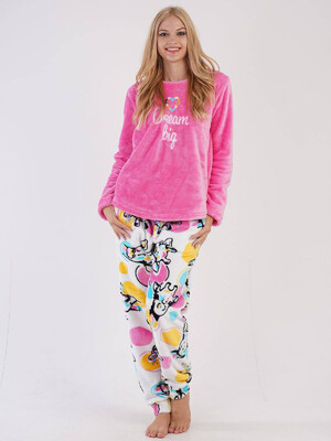 Купить Теплый домашний комплект из велсофта VIENETTA 3030850298 в Украина в Lingerie.ua - Одяг для дому та відпочинку, Фото 6