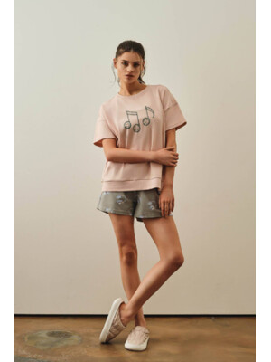 Купить Хлопковый комплект с шортами HAYS 27177 в Украина в Lingerie.ua - Одяг для дому та відпочинку, Фото 1