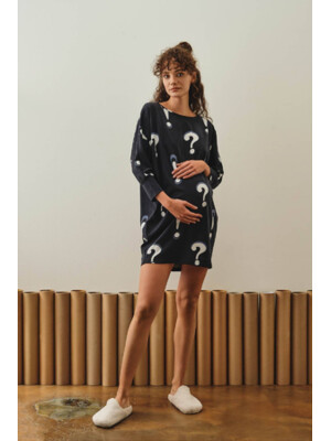 Купить Хлопковая туника оверсайз HAYS 27175 в Украина в Lingerie.ua - Одяг для дому та відпочинку, Фото 1