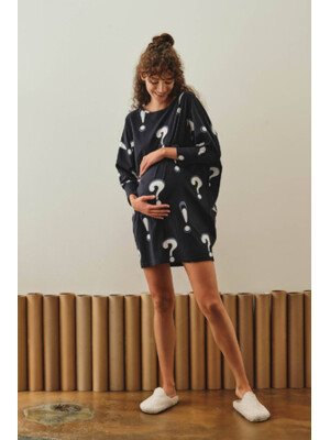 Купить Хлопковая туника оверсайз HAYS 27175 в Украина в Lingerie.ua - Одяг для дому та відпочинку, Фото 2