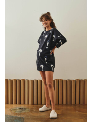 Купить Хлопковая туника оверсайз HAYS 27175 в Украина в Lingerie.ua - Одяг для дому та відпочинку, Фото 11