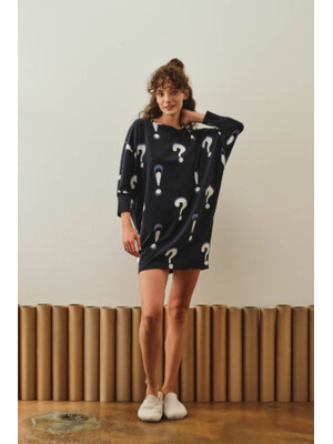 Купить Хлопковая туника оверсайз HAYS 27175 в Украина в Lingerie.ua - Одяг для дому та відпочинку, Фото 4