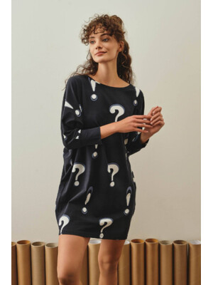 Купить Хлопковая туника оверсайз HAYS 27175 в Украина в Lingerie.ua - Одяг для дому та відпочинку, Фото 3