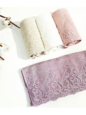 Купить НАБОР БАМБУКОВЫХ ПОЛОТЕНЕЦ MAISON D`OR Jasmin  в Украина в Lingerie.ua - Одяг для дому та відпочинку, Фото 2