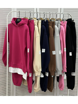 Купить ОПТОМ Теплый женский костюм с начесом Little Secret 7581 в Украина в Lingerie.ua - Одяг для дому та відпочинку, Фото 4