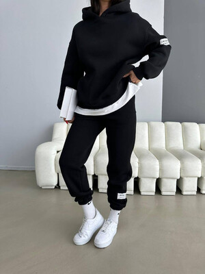 Купить ОПТОМ Теплый женский костюм с начесом Little Secret 7581 в Украина в Lingerie.ua - Одяг для дому та відпочинку, Фото 5