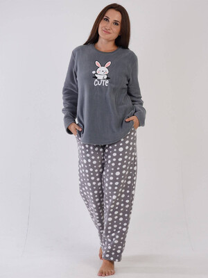 Купить Флисовый теплый домашний костюм VIENETTA 3031750158 в Украина в Lingerie.ua - Одяг для дому та відпочинку, Видео