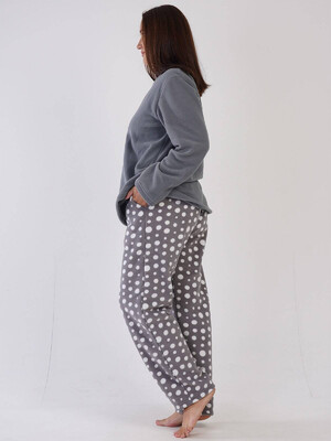 Купить Флисовый теплый домашний костюм VIENETTA 3031750158 в Украина в Lingerie.ua - Одяг для дому та відпочинку, Фото 3