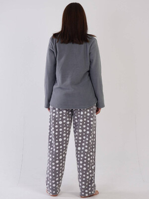 Купить Флисовый теплый домашний костюм VIENETTA 3031750158 в Украина в Lingerie.ua - Одяг для дому та відпочинку, Фото 4