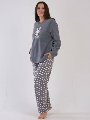 Купить Флисовый теплый домашний костюм VIENETTA 3031750158 в Украина в Lingerie.ua - Одяг для дому та відпочинку, Фото 5