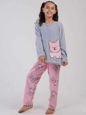 Купить Флисовая детская пижама VIENETTA KIDS 3031730432 в Украина в Lingerie.ua - Одяг для дому та відпочинку, Фото 4